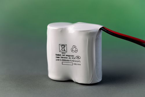 Noodverlichting accu 2.4V - 2.5 Ah NiCd SBS Noodverlichting accu 2.4V - 2.5 Ah NiCd SBS