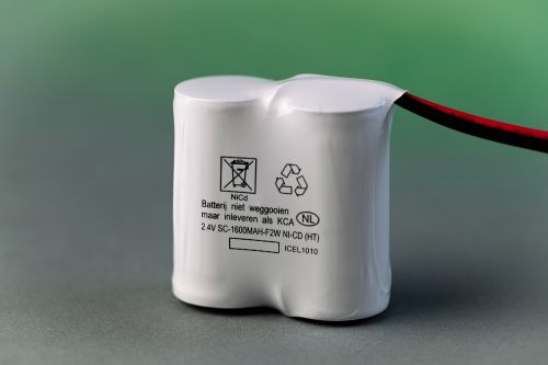 Noodverlichting accu 2.4V - 1.6 Ah NiCd SBS Noodverlichting accu 2.4V - 1.6 Ah NiCd SBS