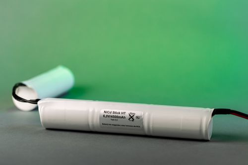 Noodverlichting accu 6.0V - 4.5 Ah NiCd 2+3 STICK Noodverlichting accu 6.0V - 4.5 Ah NiCd 2+3 STICK