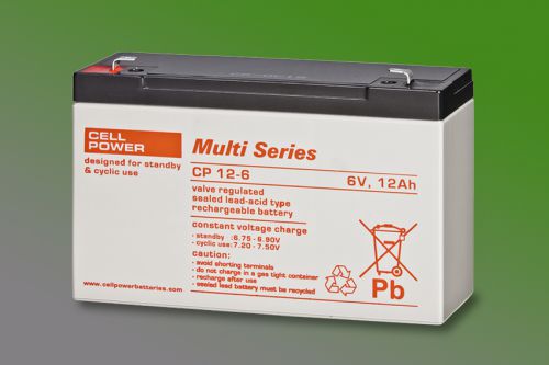 Loodaccu Cellpower 6V 12.0Ah Loodaccu Cellpower 6V 12.0Ah