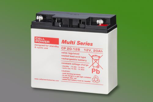 Loodaccu Cellpower 12V 20Ah Loodaccu Cellpower 12V 20Ah