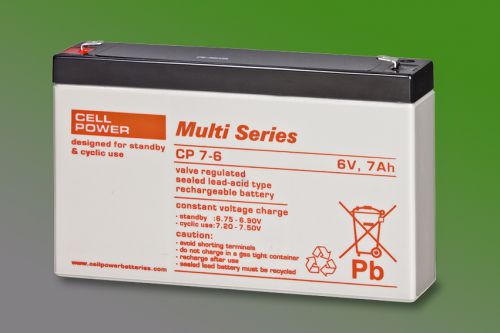 Loodaccu Cellpower 6V 7.0Ah Loodaccu Cellpower 6V 7.0Ah