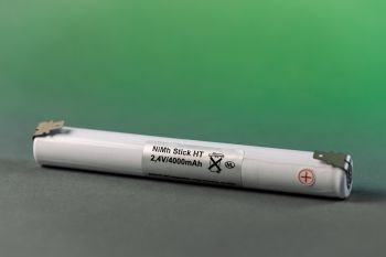 Noodverlichting accu 2.4V - 4.0 Ah NiMh Stick