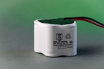 Noodverlichting accu 4.8V - 2.4 Ah NiMH2-2 SQUARE Noodverlichting accu 4.8V - 2.4 Ah NiMH2-2 SQUARE