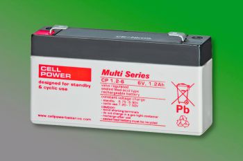 Loodaccu Cellpower 6V 1.2Ah Loodaccu Cellpower 6V 1.2Ah