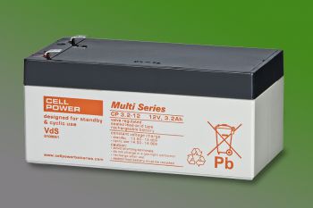 Loodaccu Cellpower 12V 3.2Ah Loodaccu Cellpower 12V 3.2Ah